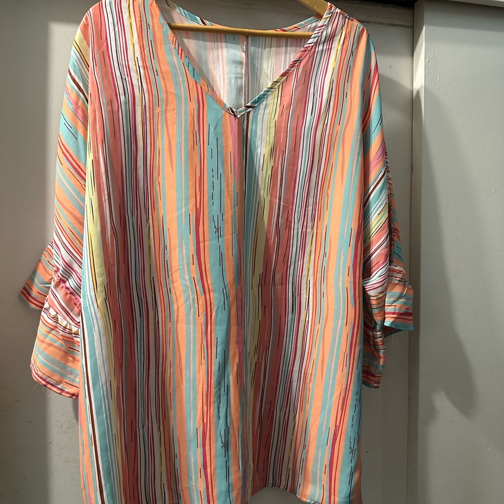 Pastel Colored Top - Size 3XL - Like New